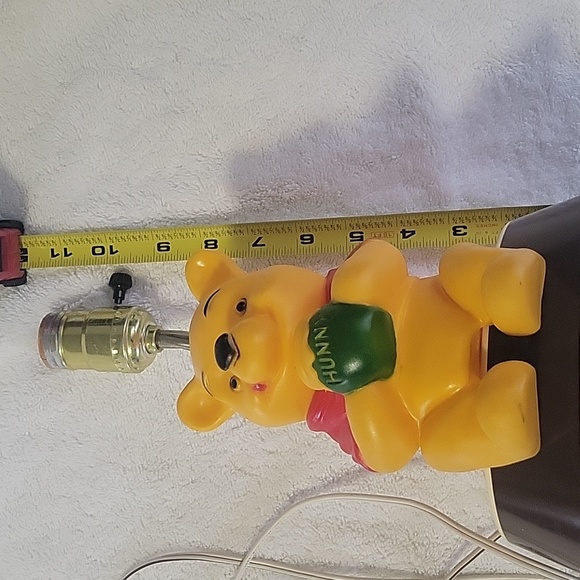 Winnie The Pooh 3 Way Lamp 1977.  All Lights Work. Dolly Toy Company - Picture 13 of 16